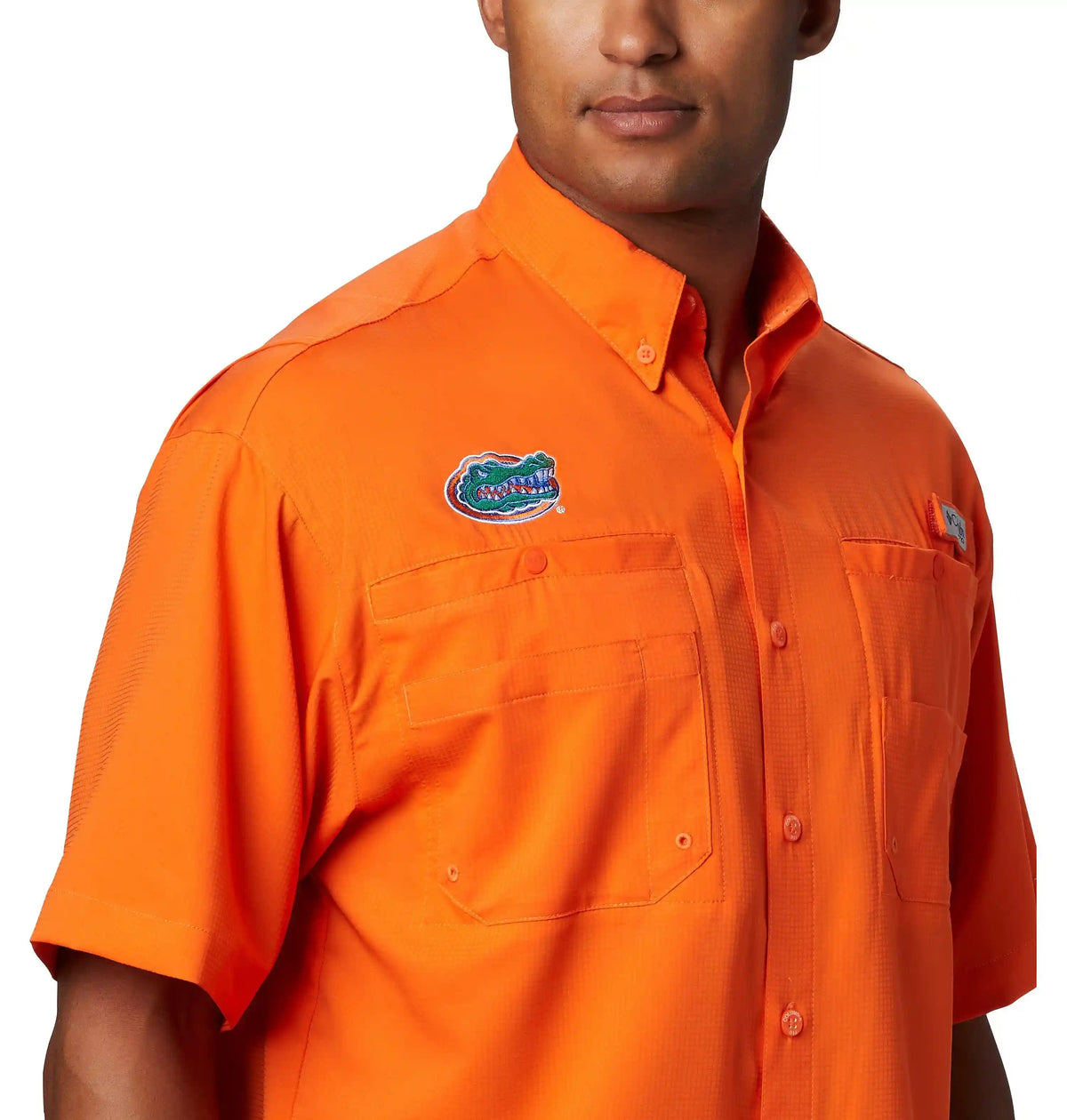 Men's Collegiate PFG Tamiami Short Sleeve Shirt - Tall - Florida