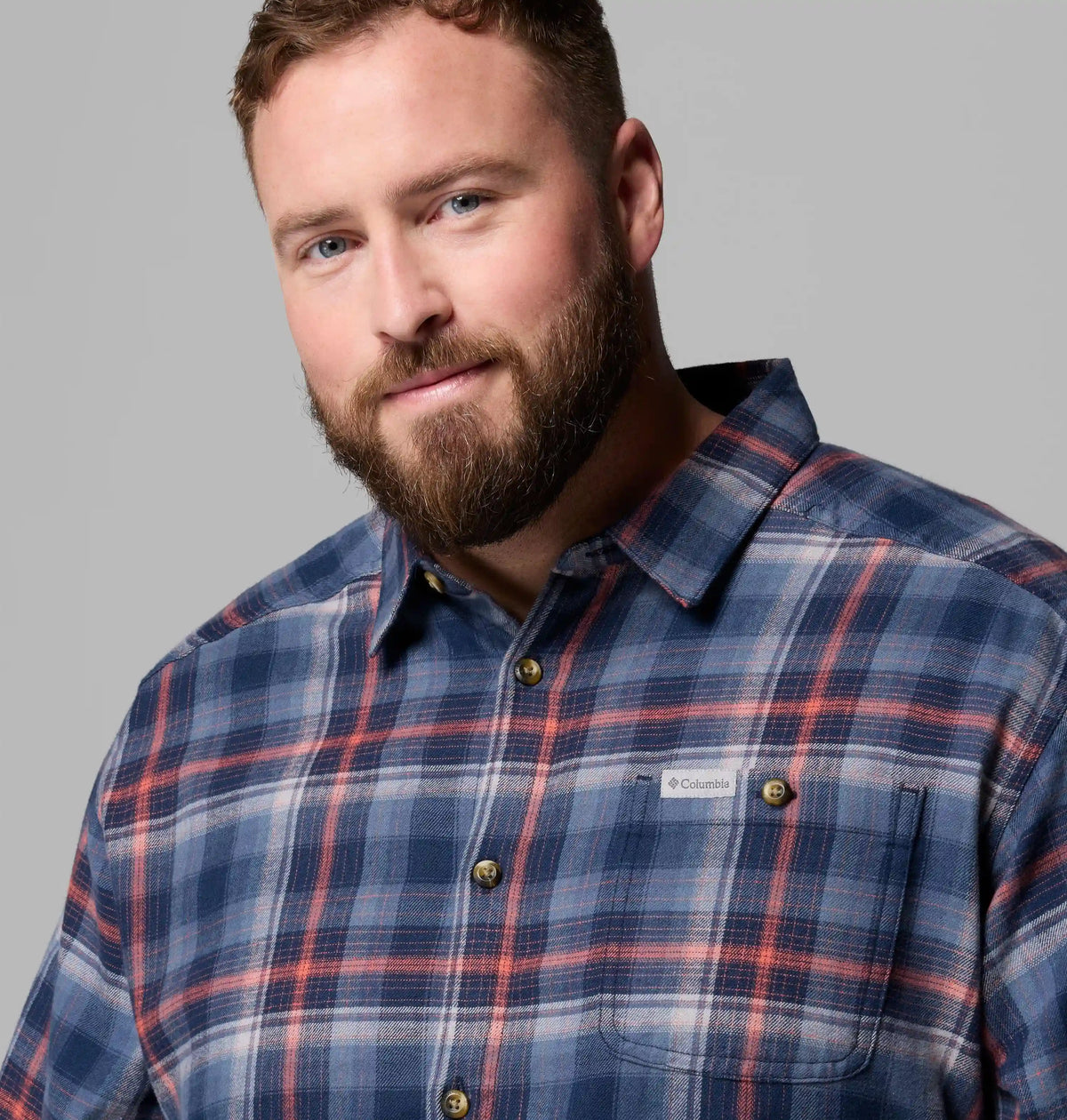 Men's Cornell Woods Flannel Long Sleeve Shirt - Big