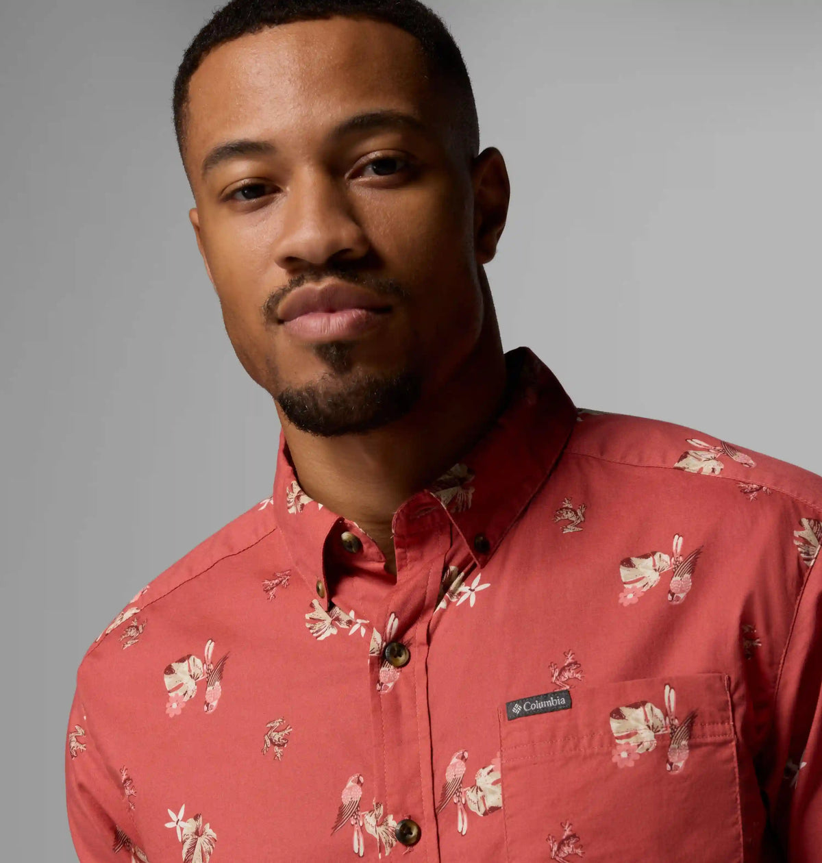 Men's Rapid Rivers Printed Short Sleeve Shirt – Tall