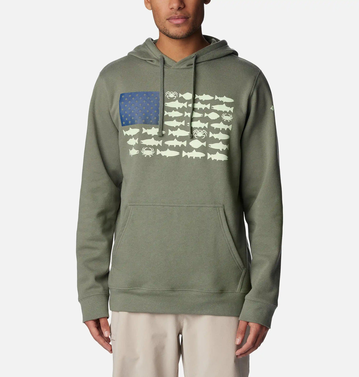 Men's PFG Fish Flag II Hoodie