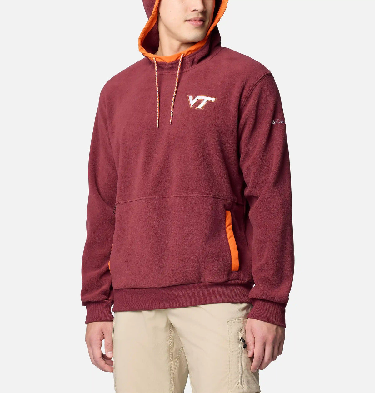 Men's Collegiate Flanker Fleece Hoodie - Virginia Tech