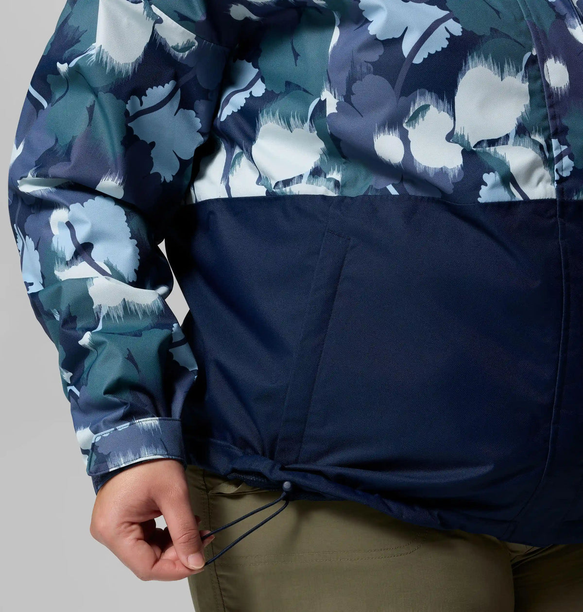 Women's Hikebound Printed Rain Jacket - Plus Size