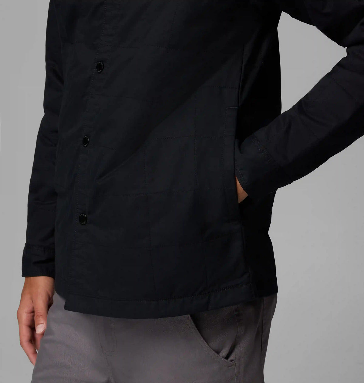 Men's Collegiate Campus Roam Quilted Shirt Jacket - Georgia