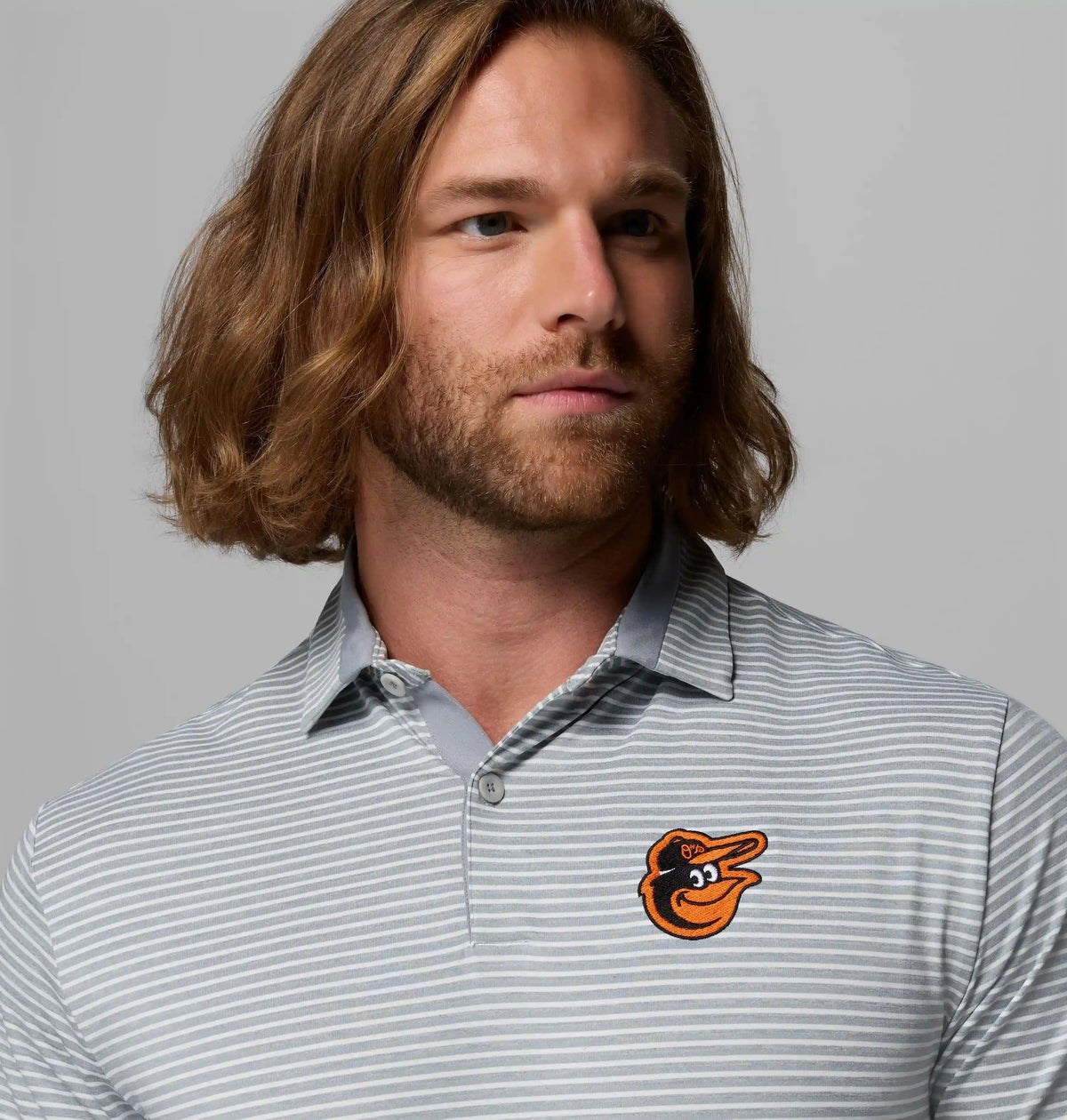 Men's Golden Hills Golf Polo - Baltimore Orioles