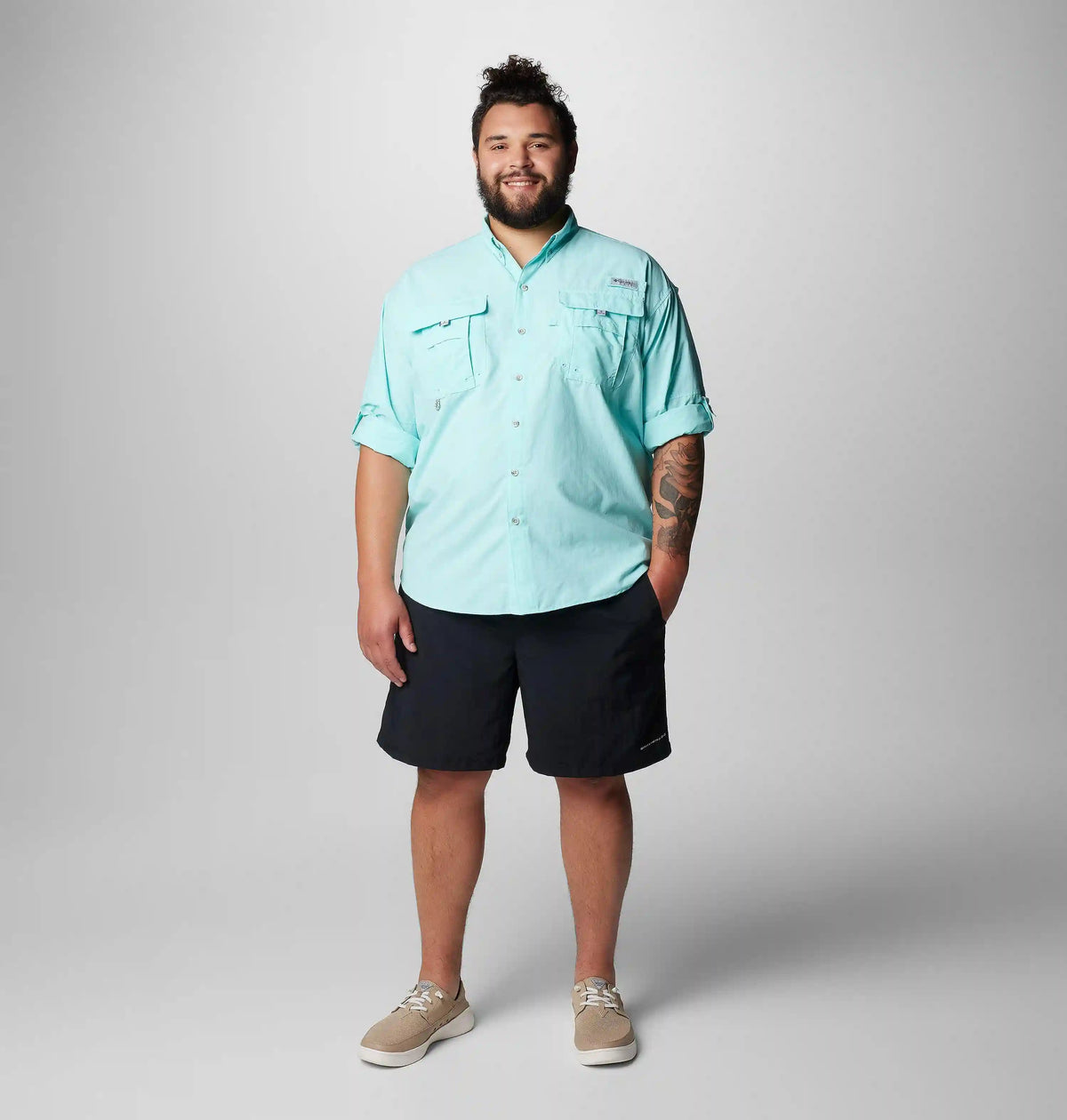 Men's PFG Bahama II Long Sleeve Shirt - Big