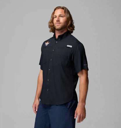 Men's Collegiate PFG Tamiami Short Sleeve Shirt - Texas