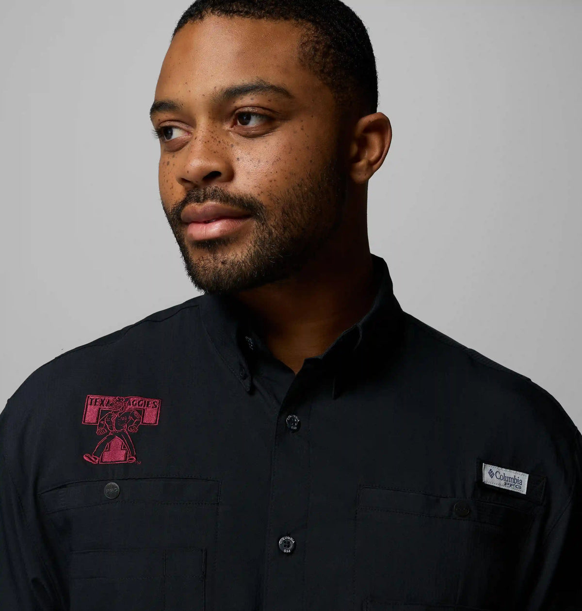 Men's Collegiate PFG Tamiami Short Sleeve Shirt - Texas A&M