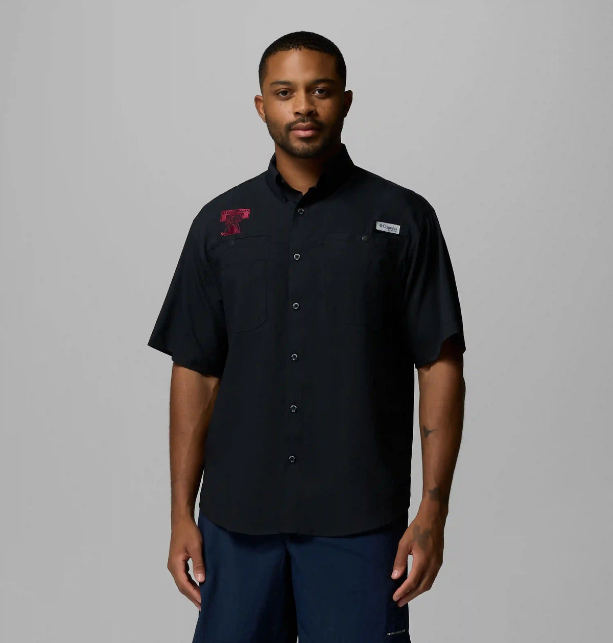 Men's Collegiate PFG Tamiami Short Sleeve Shirt - Texas A&M