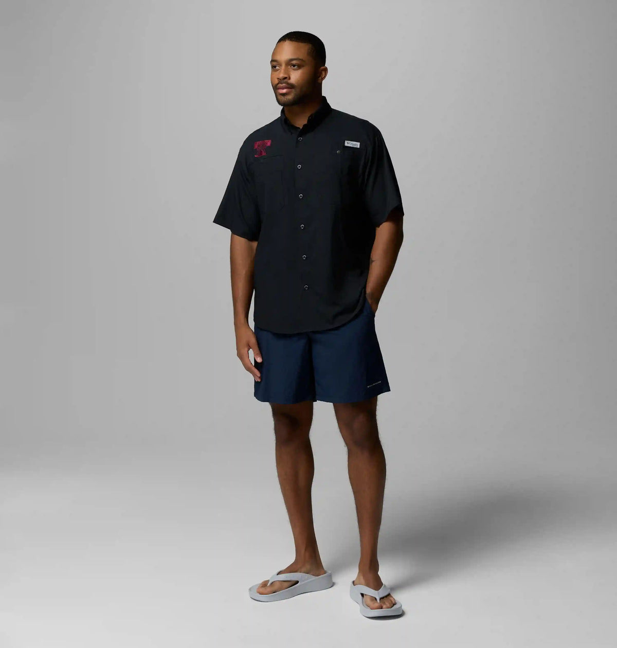 Men's Collegiate PFG Tamiami Short Sleeve Shirt - Texas A&M