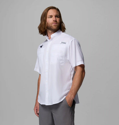 Men's PFG Tamiami Short Sleeve Shirt - Dallas Cowboys