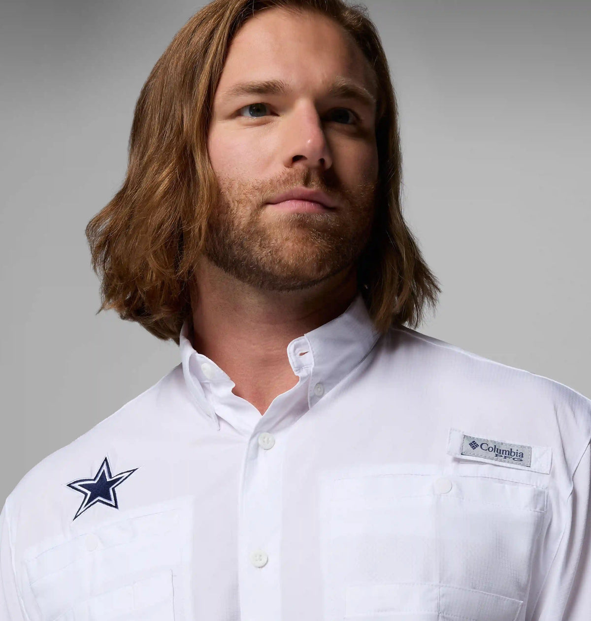 Men's PFG Tamiami Short Sleeve Shirt - Dallas Cowboys