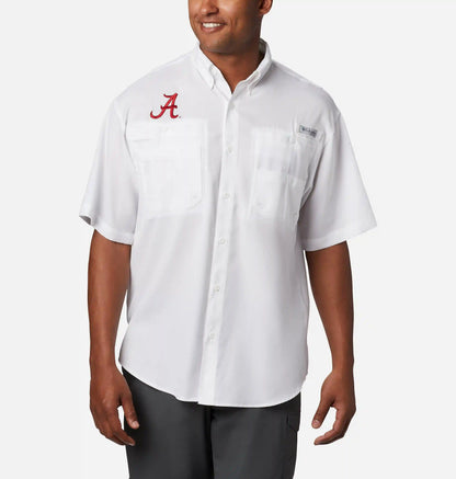 Men's Collegiate PFG Tamiami Short Sleeve Shirt - Alabama