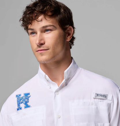 Men's Collegiate PFG Tamiami Short Sleeve Shirt - Kentucky