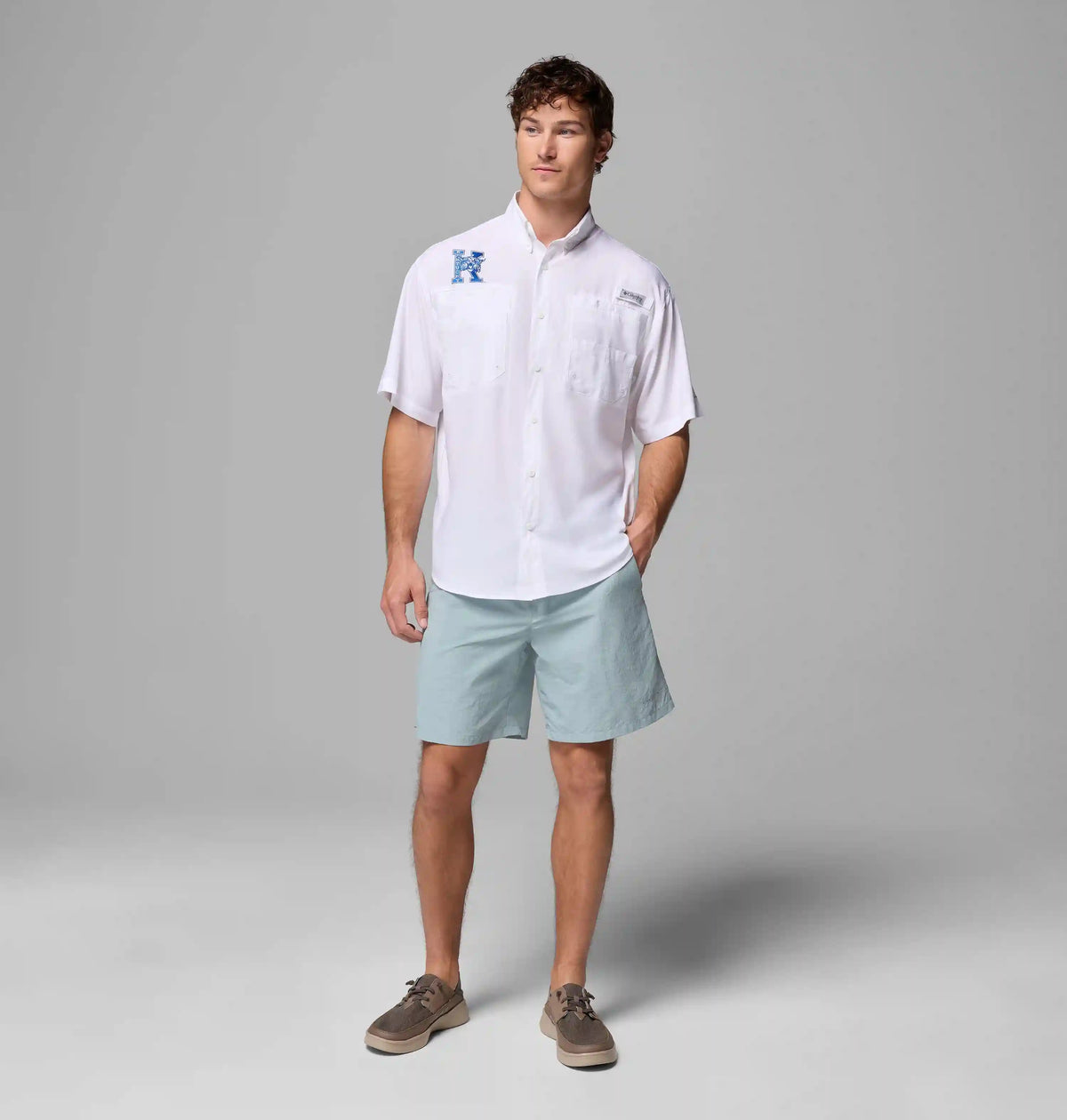 Men's Collegiate PFG Tamiami Short Sleeve Shirt - Kentucky