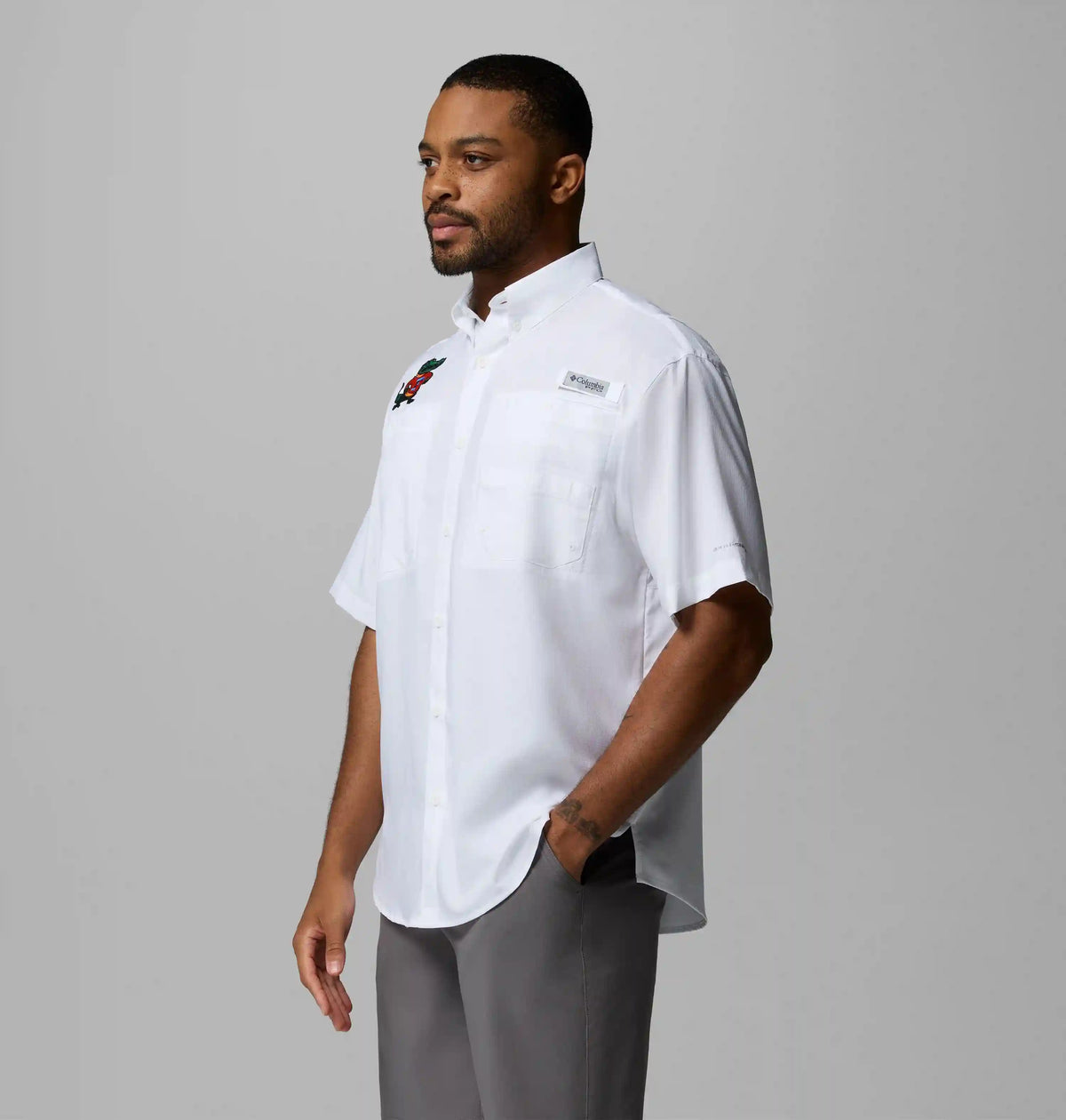 Men's Collegiate PFG Tamiami Short Sleeve Shirt - Florida