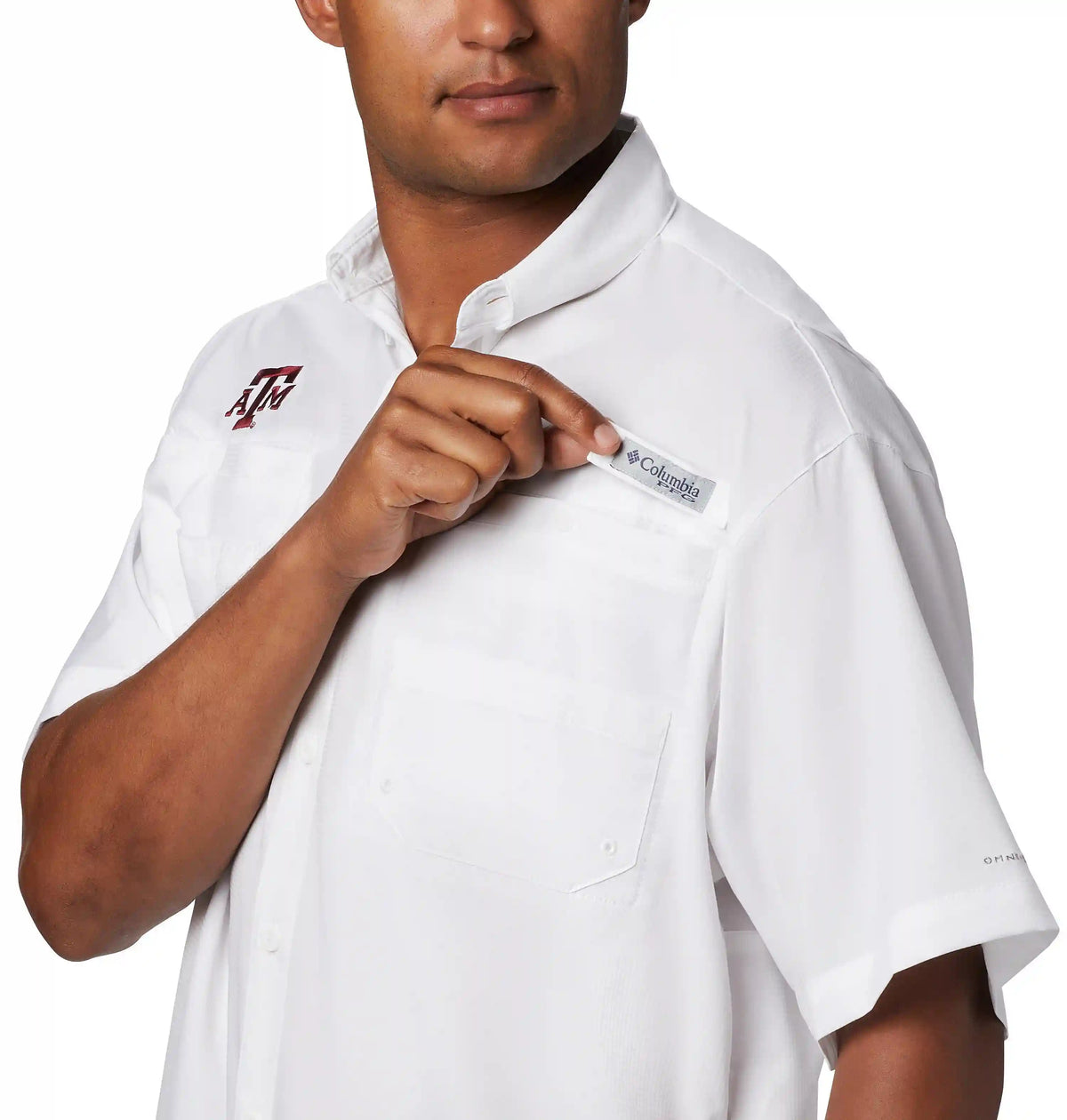 Men's Collegiate PFG Tamiami Short Sleeve Shirt - Texas A&M