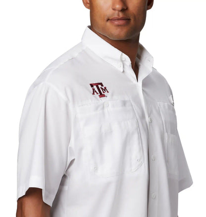 Men's Collegiate PFG Tamiami Short Sleeve Shirt - Texas A&M