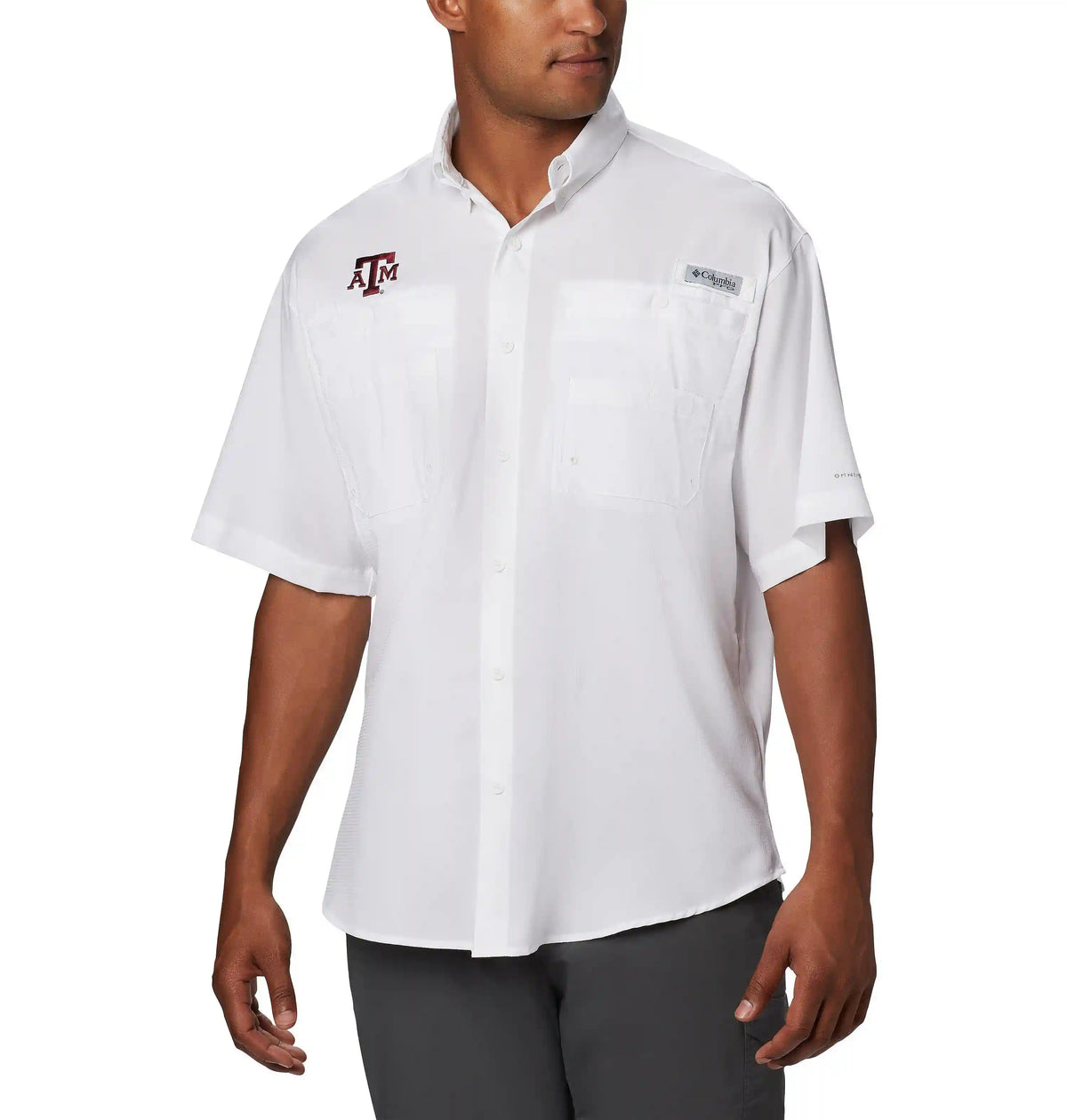 Men's Collegiate PFG Tamiami Short Sleeve Shirt - Texas A&M