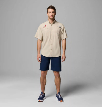Men's Collegiate PFG Tamiami Short Sleeve Shirt - Alabama