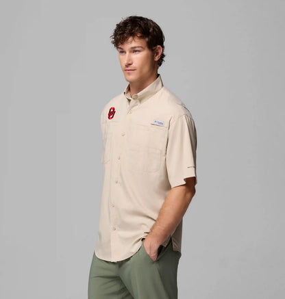 Men's Collegiate PFG Tamiami Short Sleeve Shirt - Oklahoma