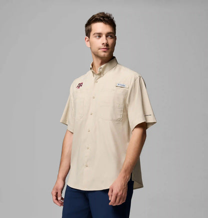 Men's Collegiate PFG Tamiami Short Sleeve Shirt - Texas A&M