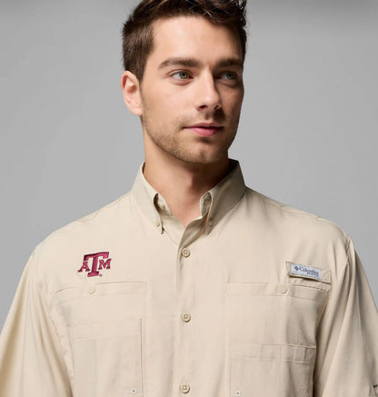 Men's Collegiate PFG Tamiami Short Sleeve Shirt - Texas A&M