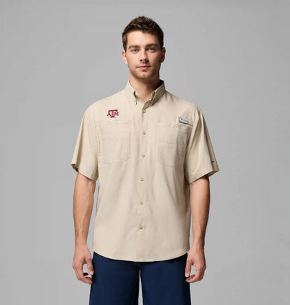 Men's Collegiate PFG Tamiami Short Sleeve Shirt - Texas A&M