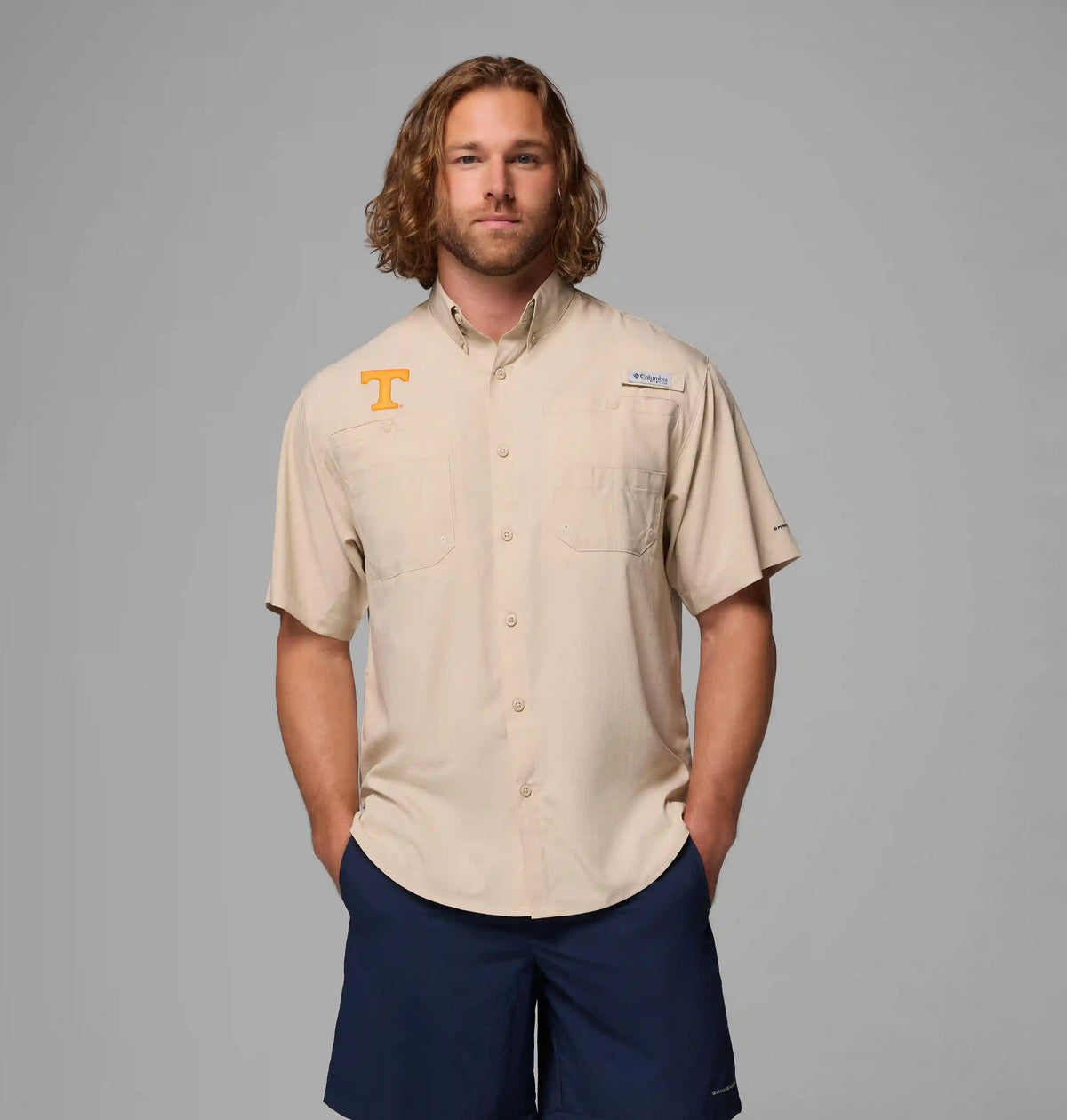 Men's Collegiate PFG Tamiami Short Sleeve Shirt - Tennessee