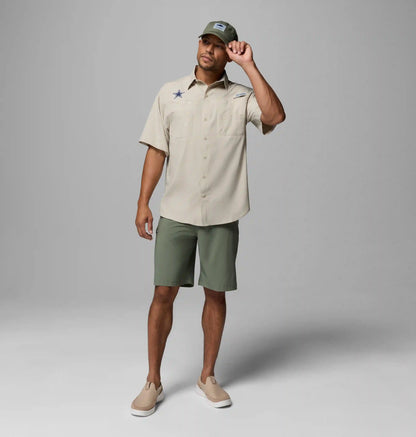 Men's PFG Tamiami Short Sleeve Shirt - Dallas Cowboys