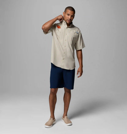 Men's Collegiate PFG Tamiami Short Sleeve Shirt - Clemson