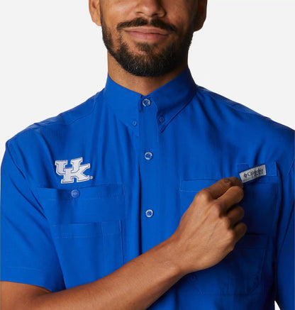Men's Collegiate PFG Tamiami Short Sleeve Shirt - Kentucky