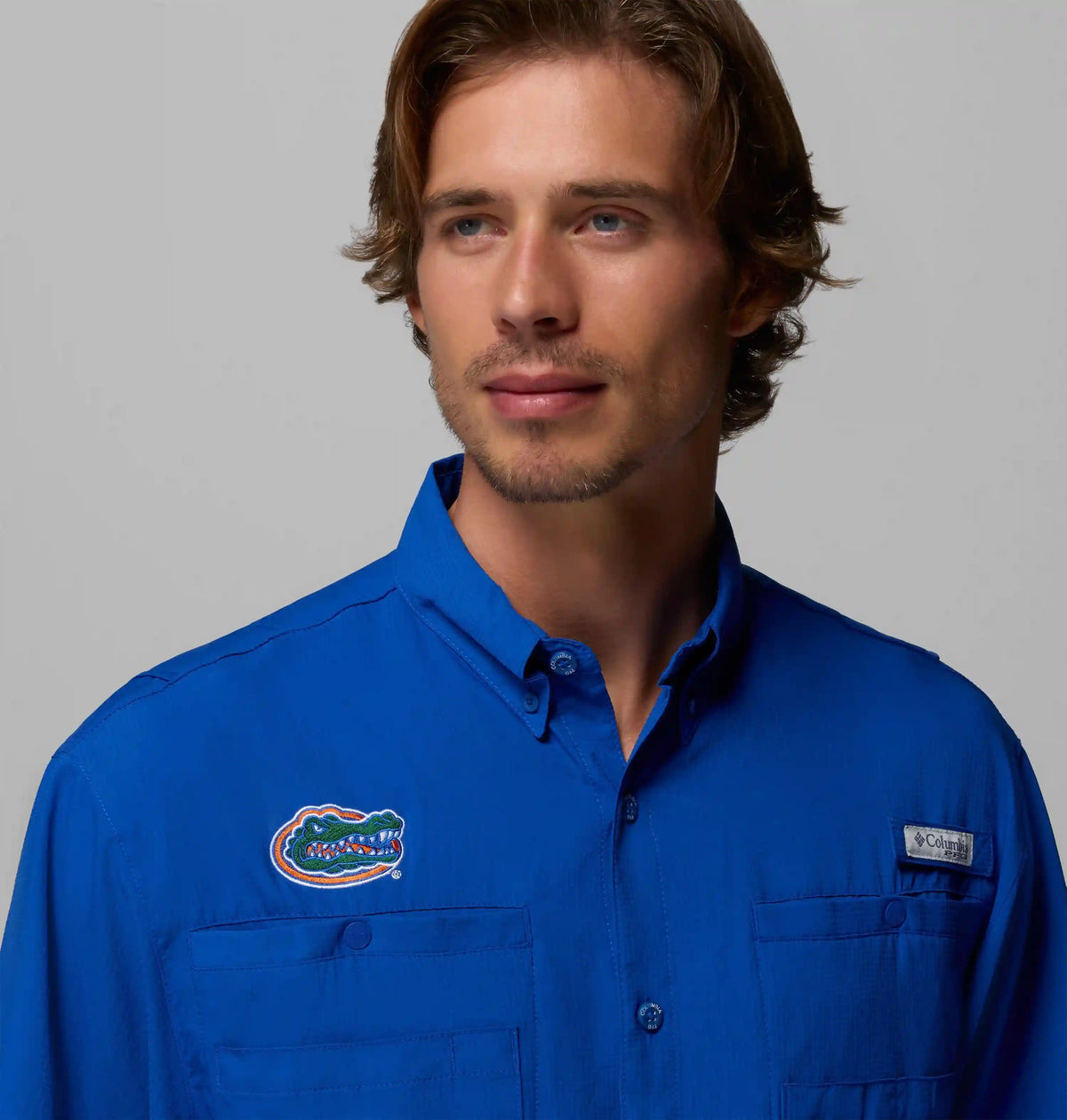 Men's Collegiate PFG Tamiami Short Sleeve Shirt - Florida