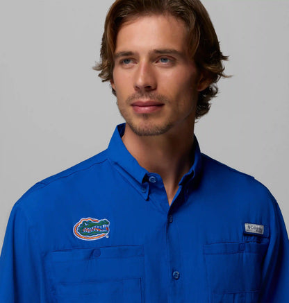Men's Collegiate PFG Tamiami Short Sleeve Shirt - Florida
