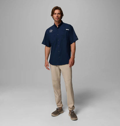 Men's PFG Tamiami Short Sleeve Shirt - Dallas Cowboys