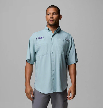 Men's Collegiate PFG Tamiami Short Sleeve Shirt - LSU