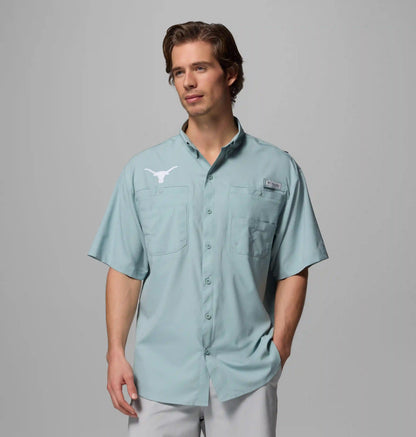 Men's Collegiate PFG Tamiami Short Sleeve Shirt - Texas