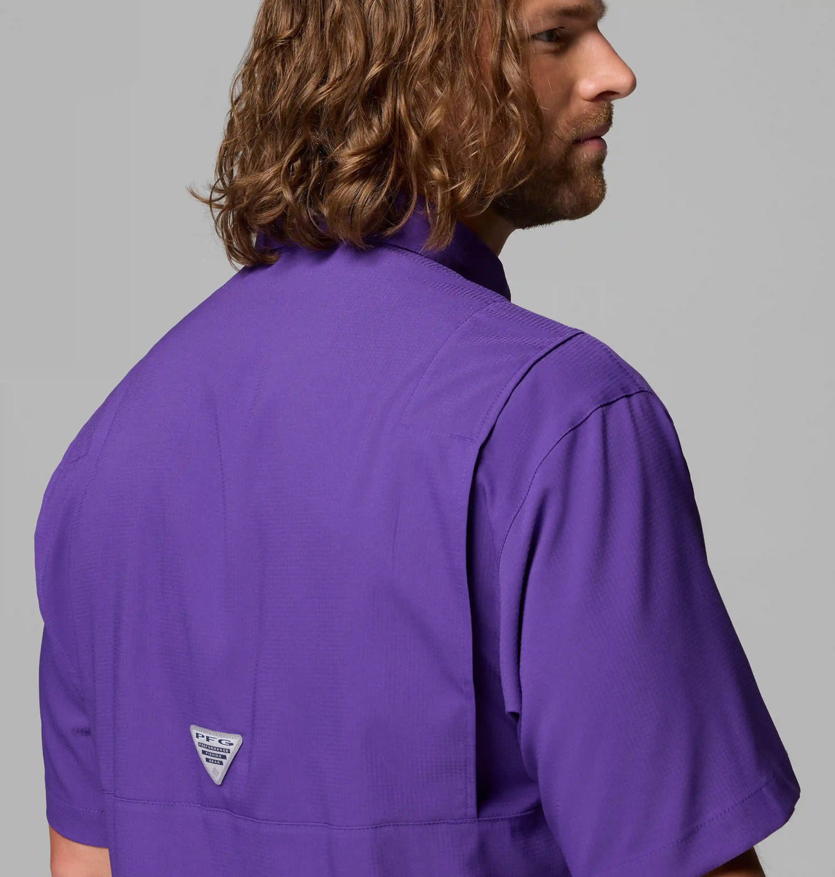 Men's Collegiate PFG Tamiami Short Sleeve Shirt - LSU
