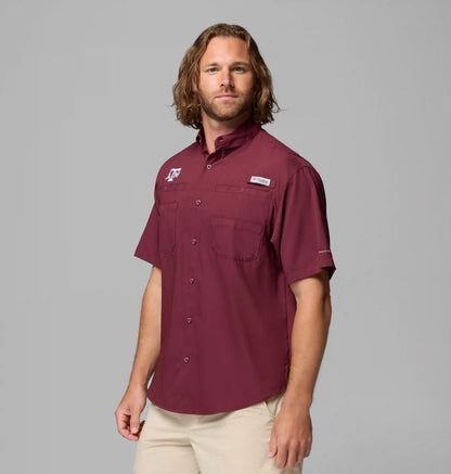 Men's Collegiate PFG Tamiami Short Sleeve Shirt - Texas A&M