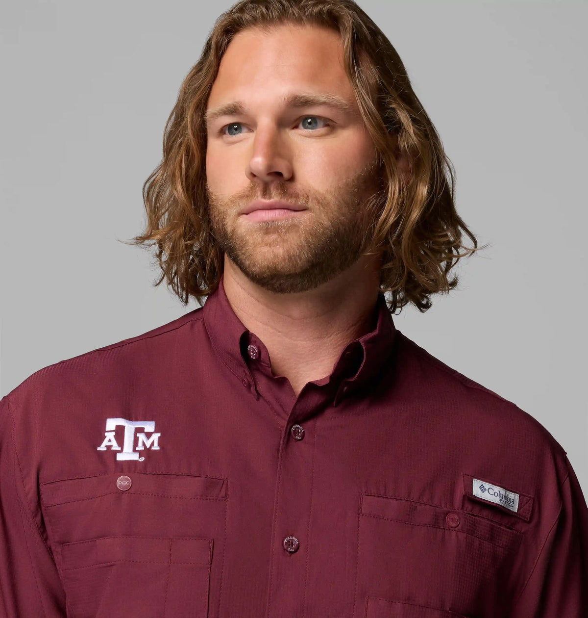 Men's Collegiate PFG Tamiami Short Sleeve Shirt - Texas A&M