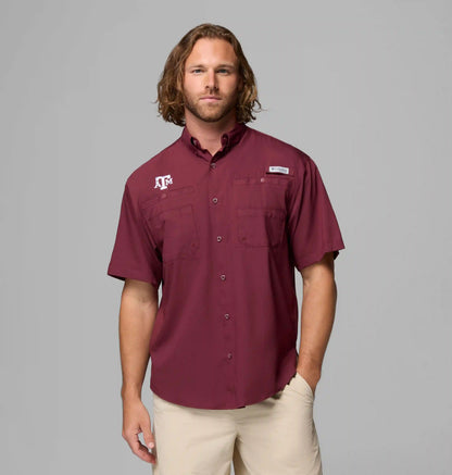 Men's Collegiate PFG Tamiami Short Sleeve Shirt - Texas A&M