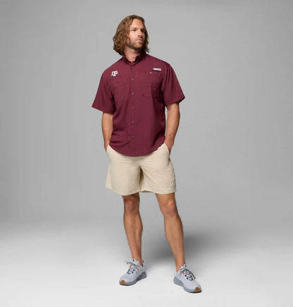 Men's Collegiate PFG Tamiami Short Sleeve Shirt - Texas A&M