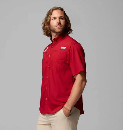 Men's Collegiate PFG Tamiami Short Sleeve Shirt - Alabama