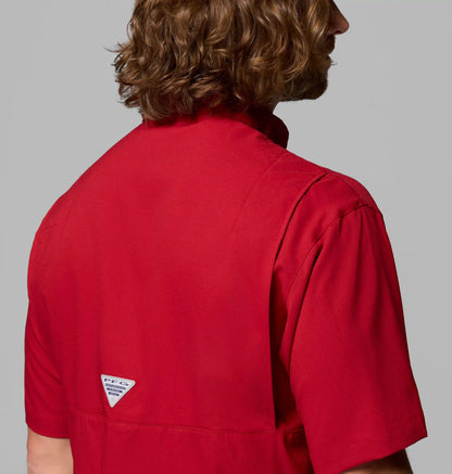 Men's Collegiate PFG Tamiami Short Sleeve Shirt - Alabama
