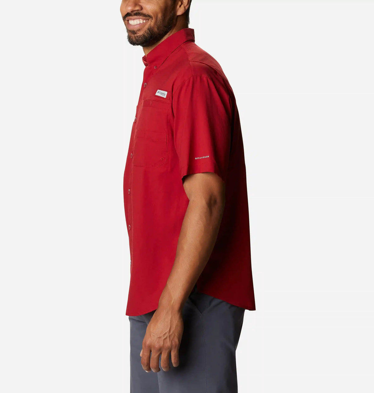 Men's Collegiate PFG Tamiami Short Sleeve Shirt - Oklahoma