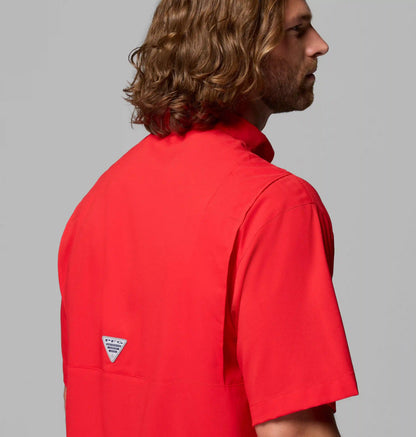 Men's Collegiate PFG Tamiami Short Sleeve Shirt - Georgia