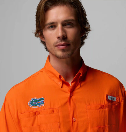 Men's Collegiate PFG Tamiami Short Sleeve Shirt - Florida