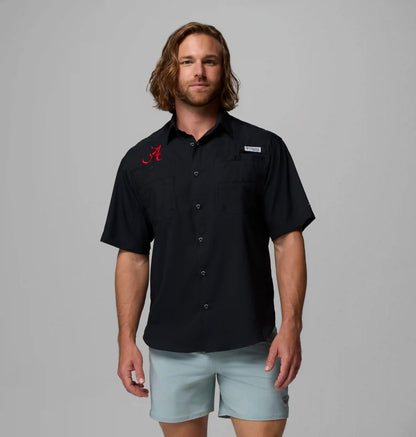 Men's Collegiate PFG Tamiami Short Sleeve Shirt - Alabama