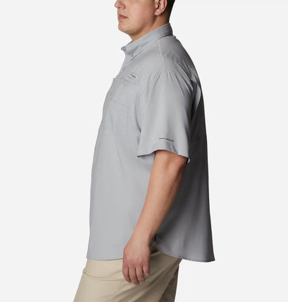 Men's Collegiate PFG Tamiami Short Sleeve Shirt - Big - Texas