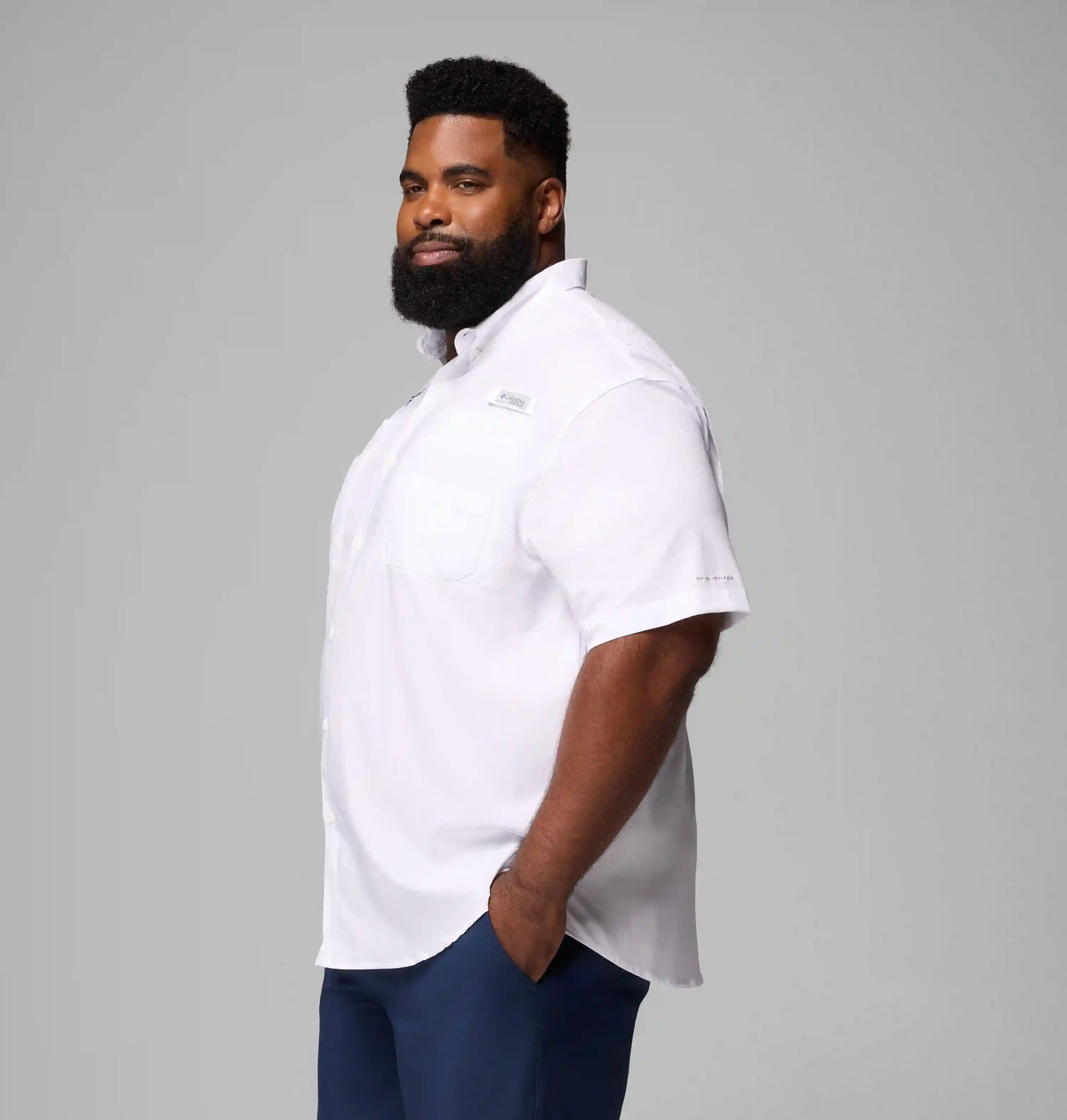 Men's PFG Tamiami Short Sleeve Shirt - Big - Dallas Cowboys