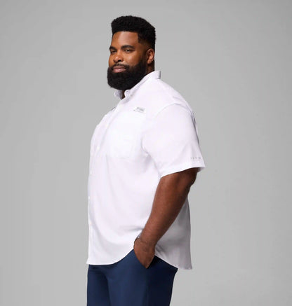 Men's PFG Tamiami Short Sleeve Shirt - Big - Dallas Cowboys